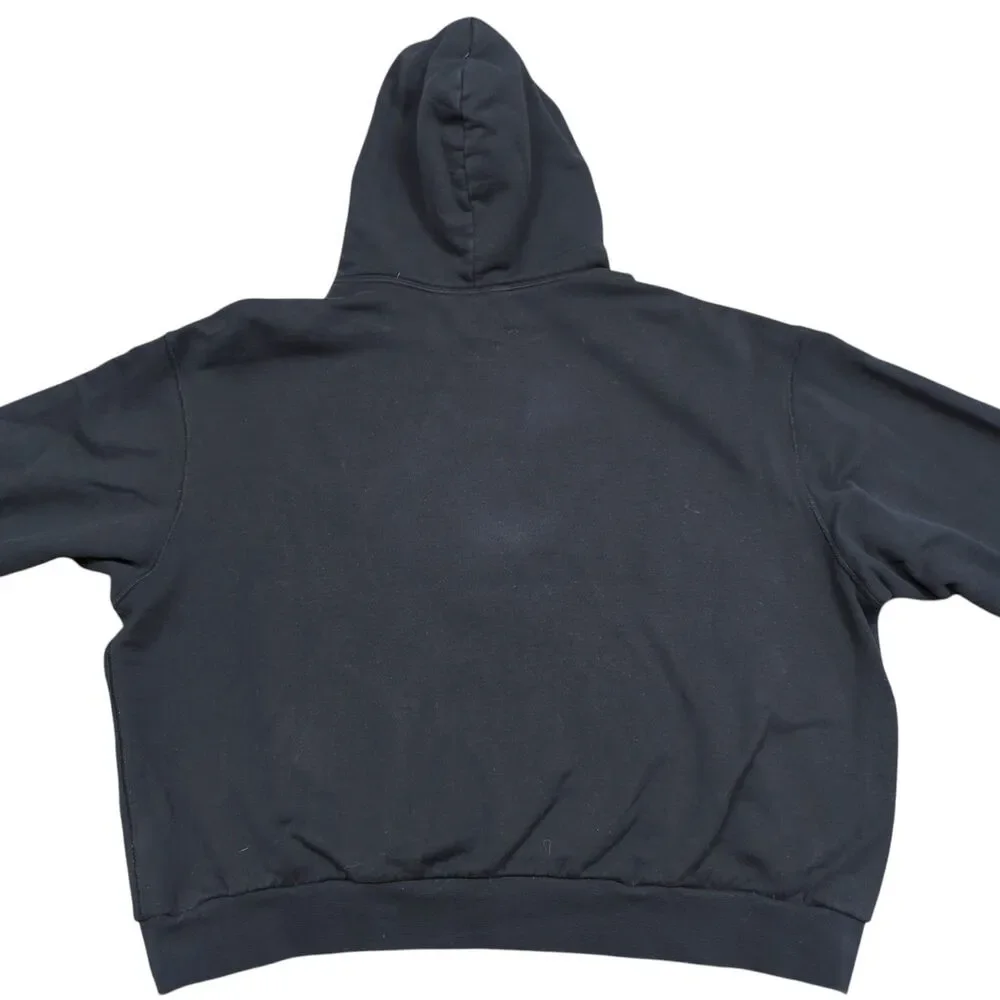 Nike SB Skateboarding Hoodie Size XL Snake on Wood Crop Loose Fit Boxy Pullover